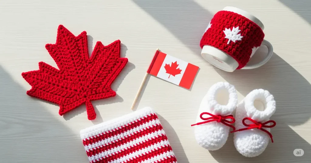 Canada day Crochet Ideas