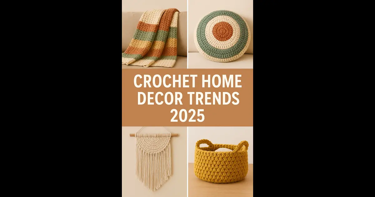 Home decor crochet