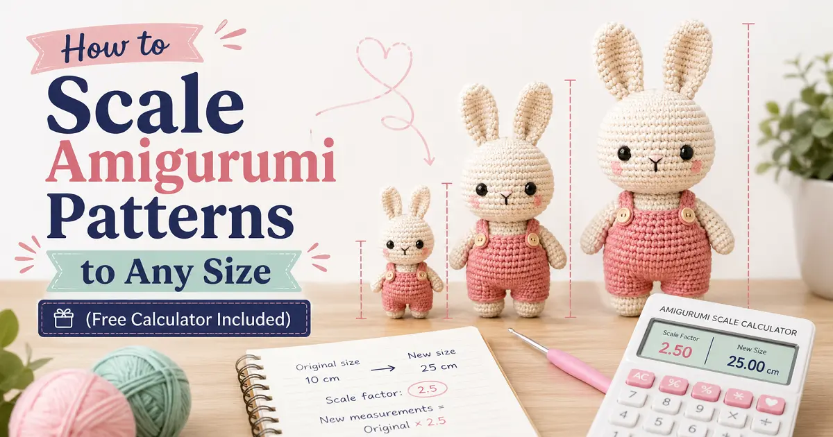 How to Scale Amigurumi Patterns